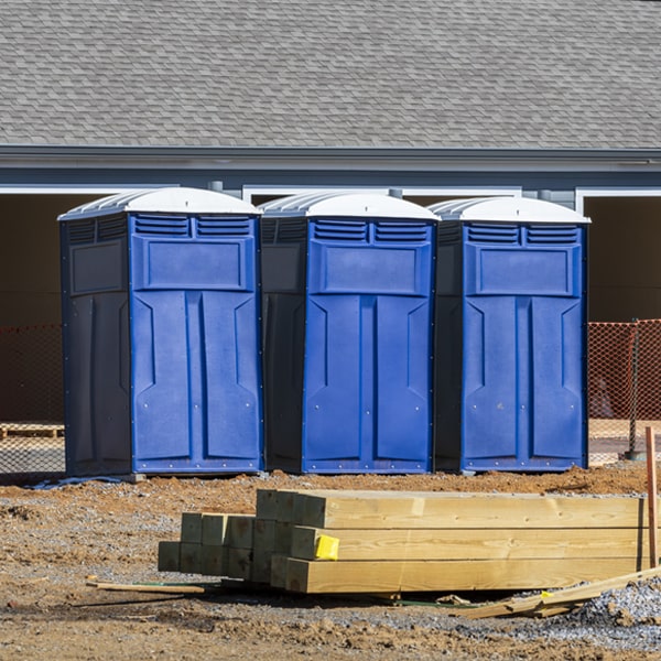 is there a specific order in which to place multiple porta potties in Houston TX